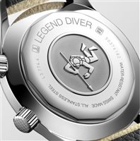 Orologio Longines Uomo Legend Diver in Acciaio L37744302 - L37744302